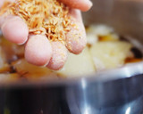 大根丸ごと使ってレシピ/乾燥エビの煮物作り方5写真