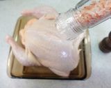 ダッチオーブンで丸鶏の蒸し焼き♪作り方2写真