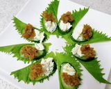 きゅうりのクリチと金山寺味噌のせ作り方2写真