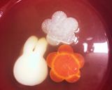 可愛いっ！うさぎ年のお雑煮作り方4写真