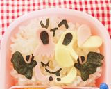 ワンピース　ウタ　キャラ弁　デコ弁作り方3写真