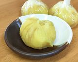 レンチン簡単！甘旨〜！りんご入りきんとん作り方6写真