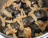圧力鍋10分調理☆旨々〜!豚肉入り昆布巻作り方6写真