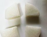 揚げ餅　お吸い物作り方1写真