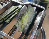 パスタマシンを使って【刻み海苔】作り方2写真
