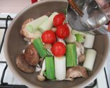 作り置き★鶏肉ときのこ野菜の蒸し煮マリネ作り方3写真