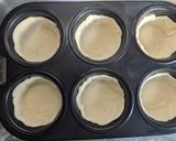 冷凍パイ生地☆チョコエッグタルト作り方3写真