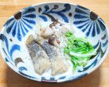 鱈と白菜と里芋とシメジのクリーム煮作り方8写真