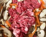 中華風☆大豆と牛肉のおこわ作り方5写真