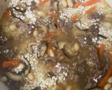 中華風☆大豆と牛肉のおこわ作り方9写真