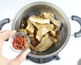 豚肉と蓮根の蒸し煮作り方5写真