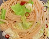 カルディのレモンソースでペペロンチーノ作り方7写真
