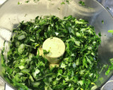 ほうれん草とたっぷりねぎの鶏ひき餃子作り方1写真