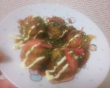 おやつにタコせんべい&焼きそば海老せん作り方2写真