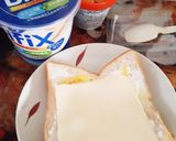 簡単★チーズケーキ風トースト作り方2写真
