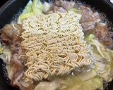 イベリコ豚と高級卵の蘭王で 日清焼きそば作り方7写真