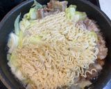 イベリコ豚と高級卵の蘭王で 日清焼きそば作り方8写真
