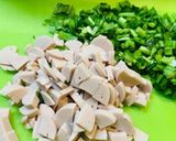 ＊ニラと卵のチャーハン＊作り方1写真