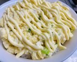 バーナーは便利・玉子豆腐のマヨ炙り丼作り方11写真