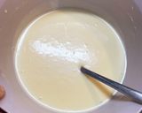 ホワイトチョコ×バスクチーズケーキ作り方3写真