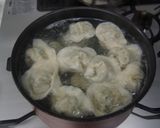 パクチーとバイマクルーの水餃子作り方6写真