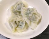 パクチーとバイマクルーの水餃子作り方7写真
