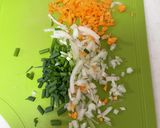 超簡単！基本の家庭チャーハンキムチ味作り方2写真