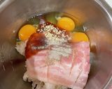 超簡単！基本の家庭チャーハンキムチ味作り方3写真