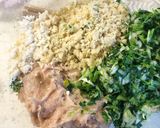 ほうれん草とたっぷりねぎの鶏ひき餃子作り方3写真