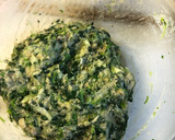 ほうれん草とたっぷりねぎの鶏ひき餃子作り方4写真