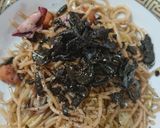 祝10★鰯水煮缶の九条ネギペペロンチーノ作り方7写真