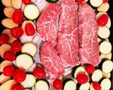 ステーキ&焼き野菜イタリアン風作り方1写真