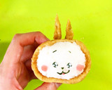お正月に♡簡単うさぎのお稲荷さん作り方5写真
