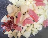 りんごのペペロンチーノ作り方3写真