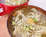 コラーゲンと薬膳の咳止めスープ(肺用)作り方4写真