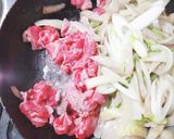 安いお肉で♡すき焼き風に♪ごぼう最高作り方5写真