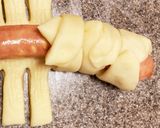 簡単！ソーセージロールパン作り方3写真