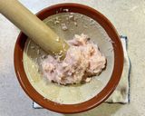 おせちに！鶏松風焼き作り方2写真