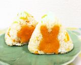 可愛いみかんの皮おむすび弁当作り方9写真