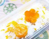 可愛いみかんの皮おむすび弁当作り方11写真