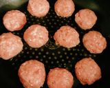 焼いた肉団子のごま油トマトソース♪作り方3写真