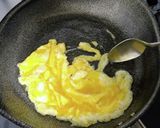 ピーマンとスパムの焼きうどん作り方2写真