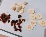 ミックス粉バナナ胡桃デーツきなこマフィン作り方1写真
