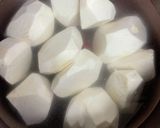 八つ頭の煮物　おせち作り方3写真
