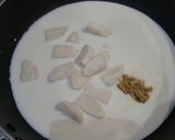 餅ホワイトソースのグラタン作り方3写真