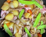 豚バラ肉で簡単美味しい肉じゃが作り方6写真