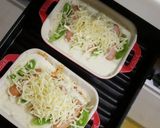 餅ホワイトソースのグラタン作り方9写真