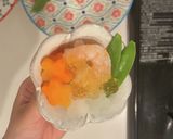 簡単お正月！海老と野菜のジュレのせ作り方6写真