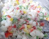 簡単♪彩り野菜のゴロゴロかき揚げ作り方2写真