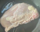 鶏の香草パン粉焼き作り方2写真